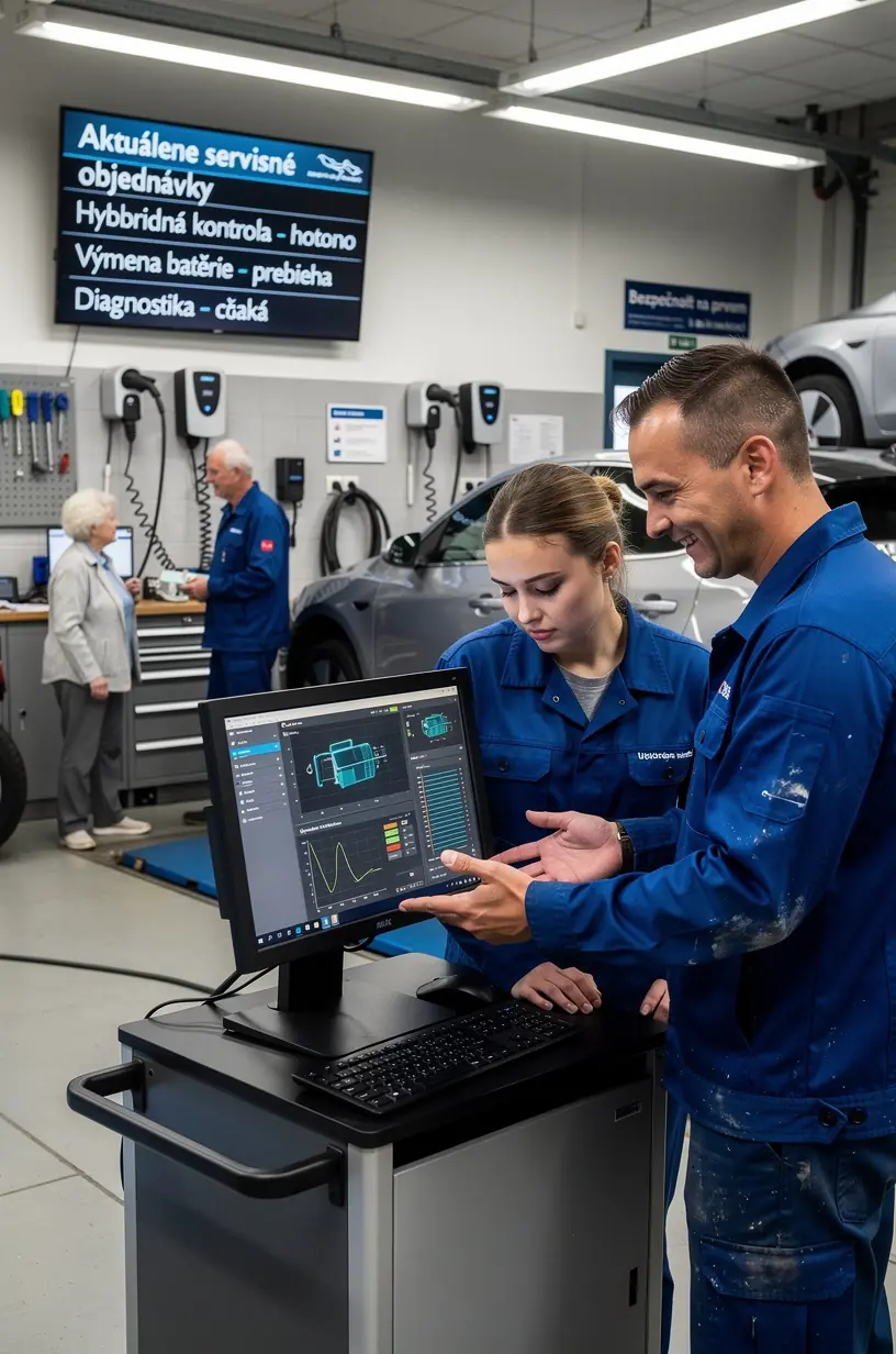 Technológia monitorovania batérií hybridných áut zabezpečujúca dlhú životnosť a spoľahlivosť.